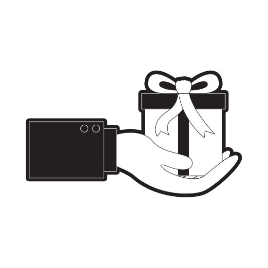 Gift Box Silhouette at GetDrawings | Free download