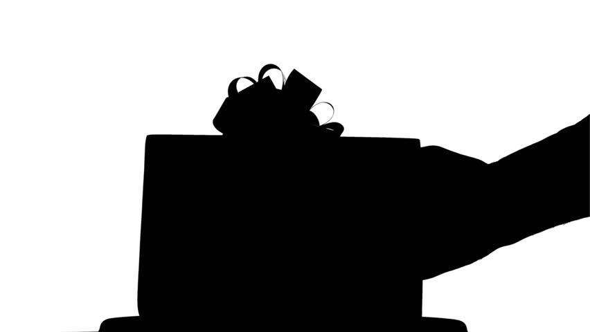 852x480 Black Gift Box Stock Footage Video Shutterstock