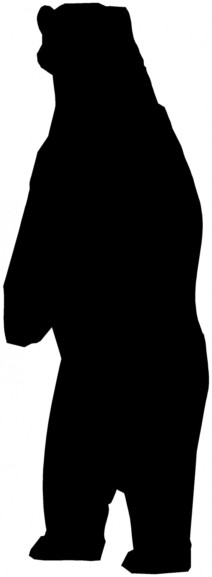 707x1920 Silhouette Of An Animal Free Stock Photo