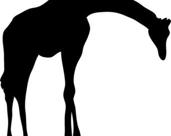 340x270 Giraffe Stencil Etsy