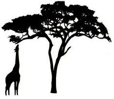 236x205 Sweet Silhouette Tree Silhouette, Chats Savannah And Silhouette