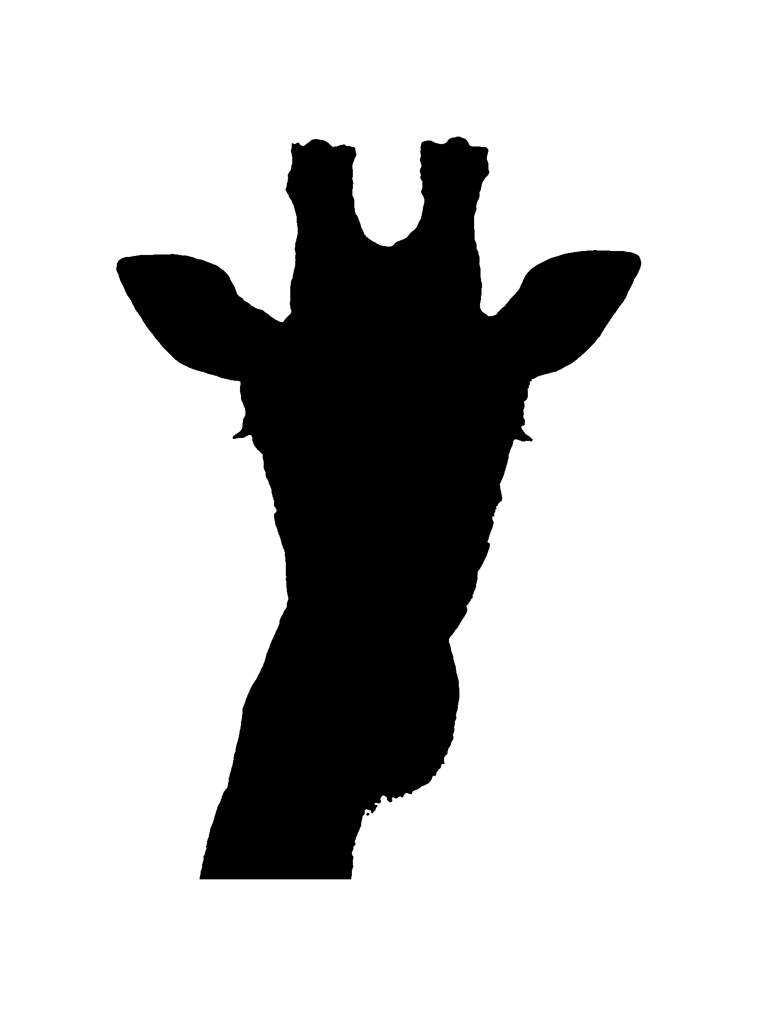 1536x2056 Giraffe%20head%20silhouette%20clip%20art Carly's Giraffes