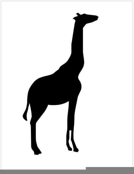 464x600 Free Giraffe Silhouette Clipart Free Images