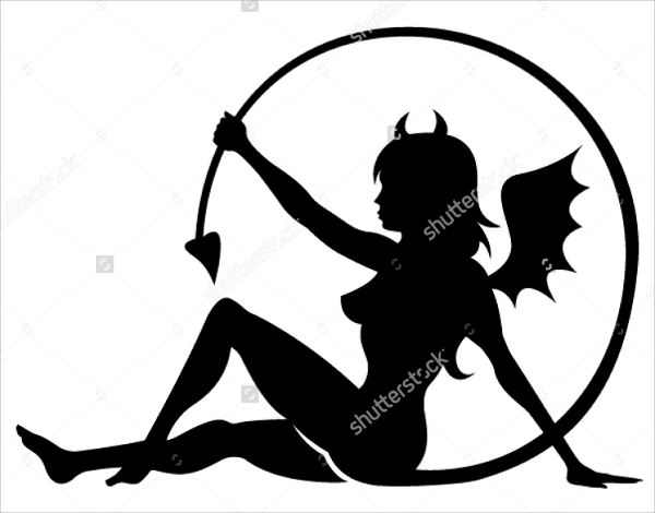 600x470 Female Silhouettes