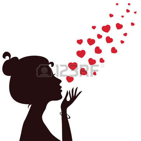 450x450 Kiss Clipart Flying Kiss