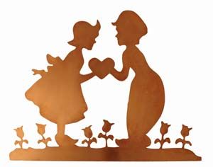 300x236 Dutch Boy Girl Svg Silhouettes, Dutch