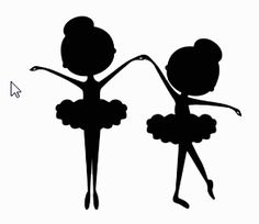 236x204 Molde1 Moldes Para Fiestas Silhouettes, Ballerina