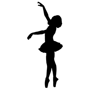 300x300 Vintage Ballerina Silhouette Clipart, Cliparts Of Vintage