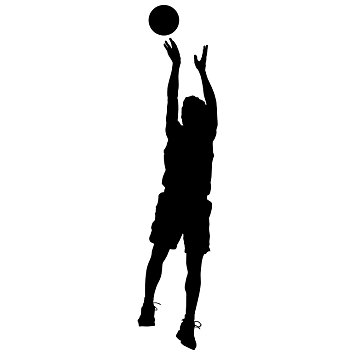 355x355 Basketball Wall Decal Sticker 39