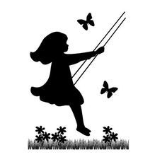 236x229 Silhouette Girl Blowing Dandelion