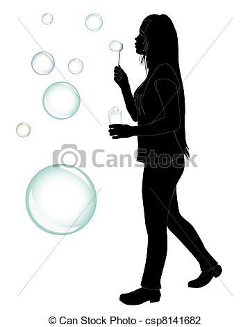 360x470 Girl Silhouette Soap Bubbles Stock Photos And Images. 112 Girl
