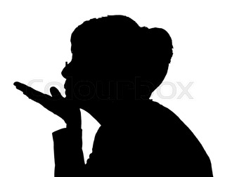 320x252 Blowing, Silhouette, Dandelion Stock Vector Colourbox