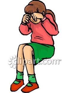 236x314 Crying Girl Clipart
