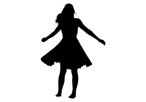 500x350 Here It Is A Free Dancing Silhouette To Use It For Dance Vector