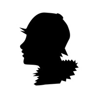 200x200 Shape Shapes Floral Florals Silhouette Silhouettes Profile