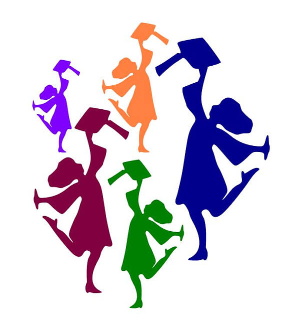 570x666 Grad Girl Die Cuts, Choose Your Size, Graduation Decoration, Party