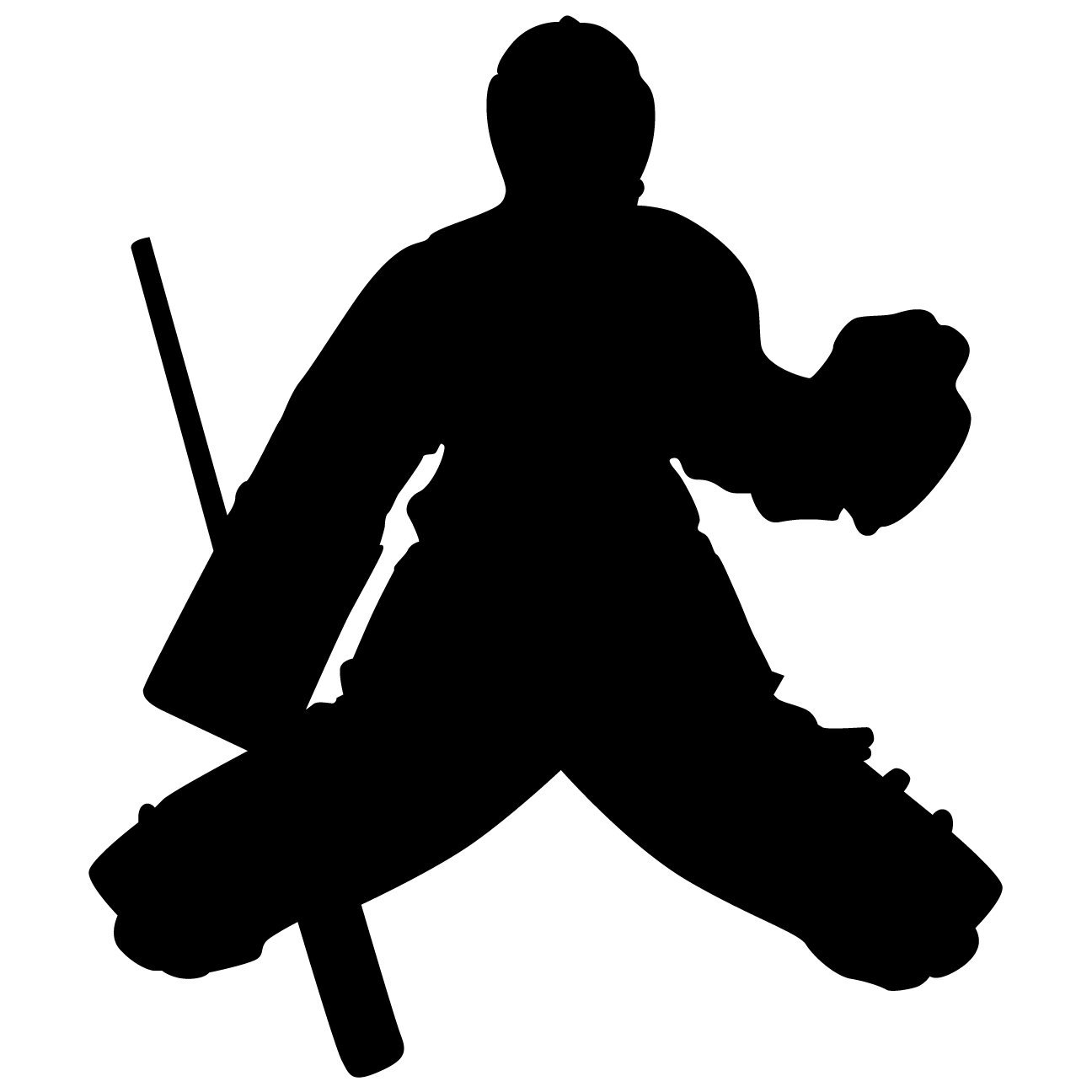 Girl Hockey Player Silhouette at GetDrawings | Free download