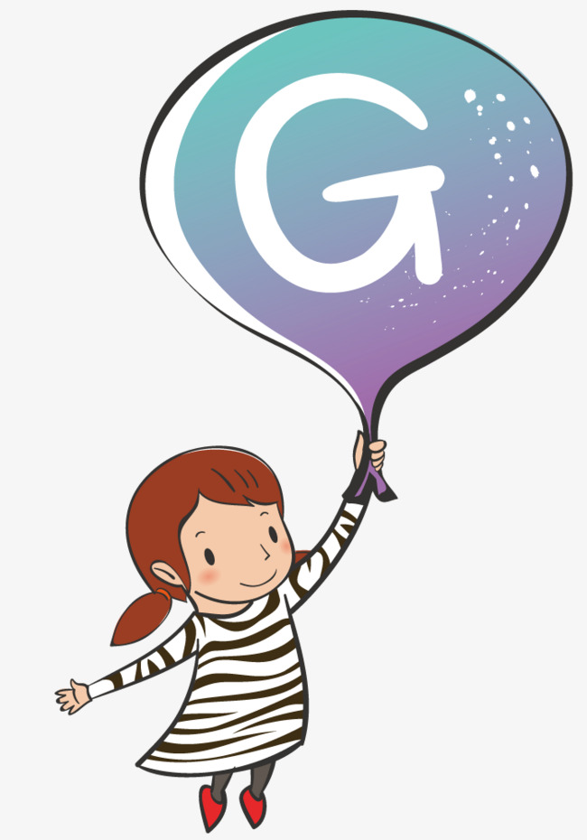 650x930 Girl Holding Balloons, Girl, Balloon, Cartoon Png And Vector