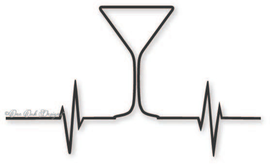 557x342 Martini Glass Silhouette Clip Art