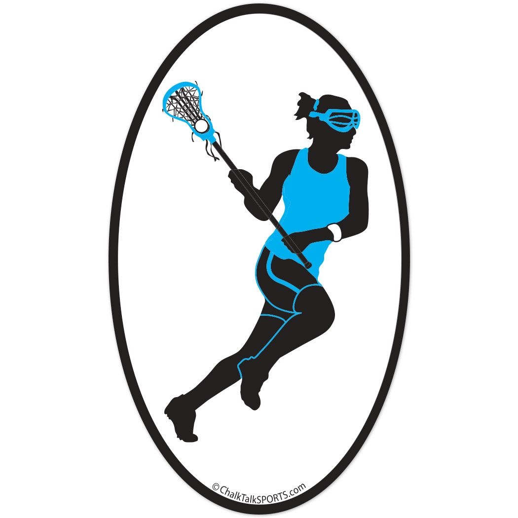 1050x1050 Girls Lacrosse Car Magnets Lulalax