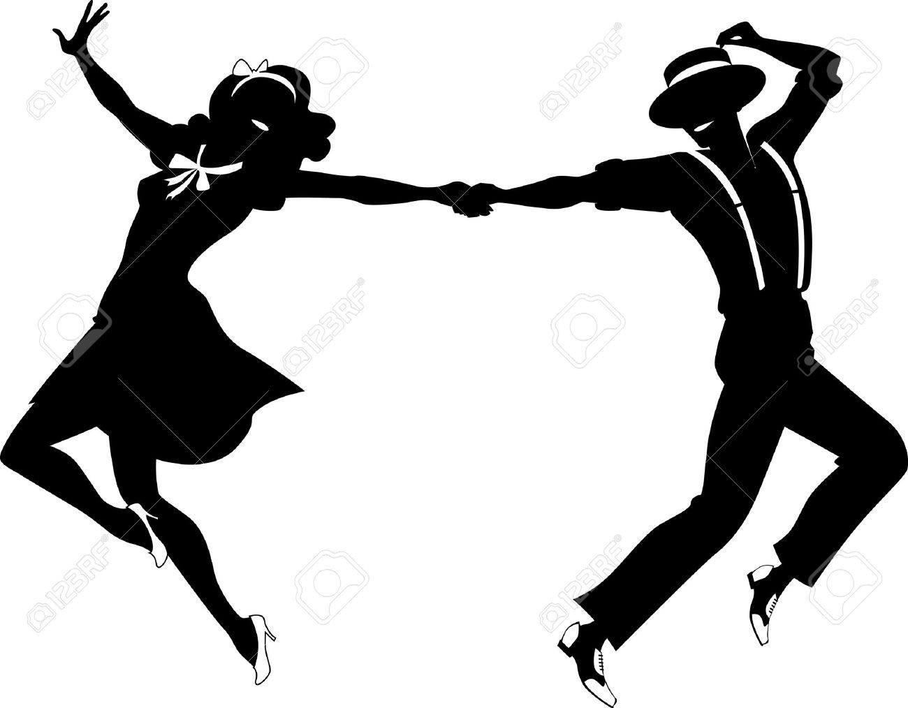 1300x1014 Tap Dance Man And Women Silhouette Good Use For Symbol Logo Lovely