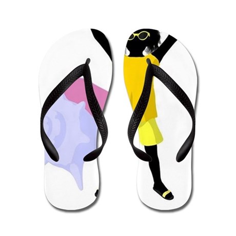 460x460 Surfer Girl Flip Flops