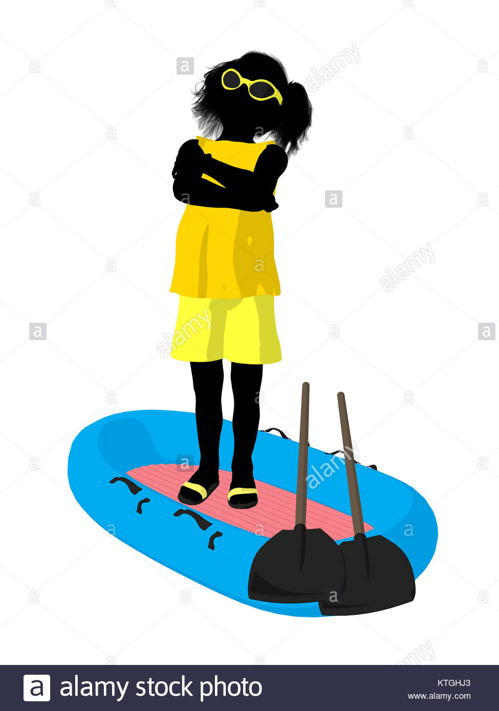 975x1390 Beach Girl With Boat Illustration Silhouette On A White Background