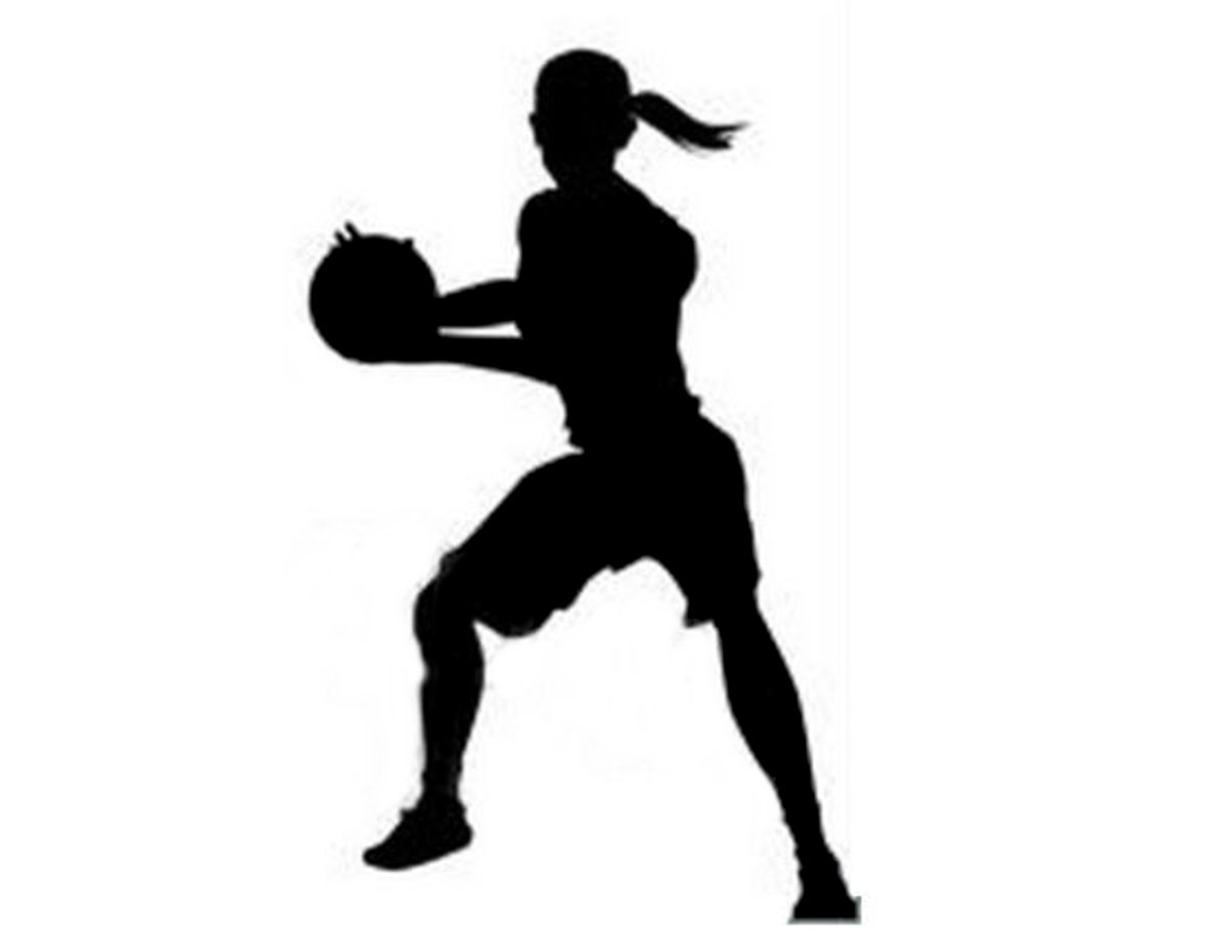 3300x2550 Girl Basketball Player Silhouette
