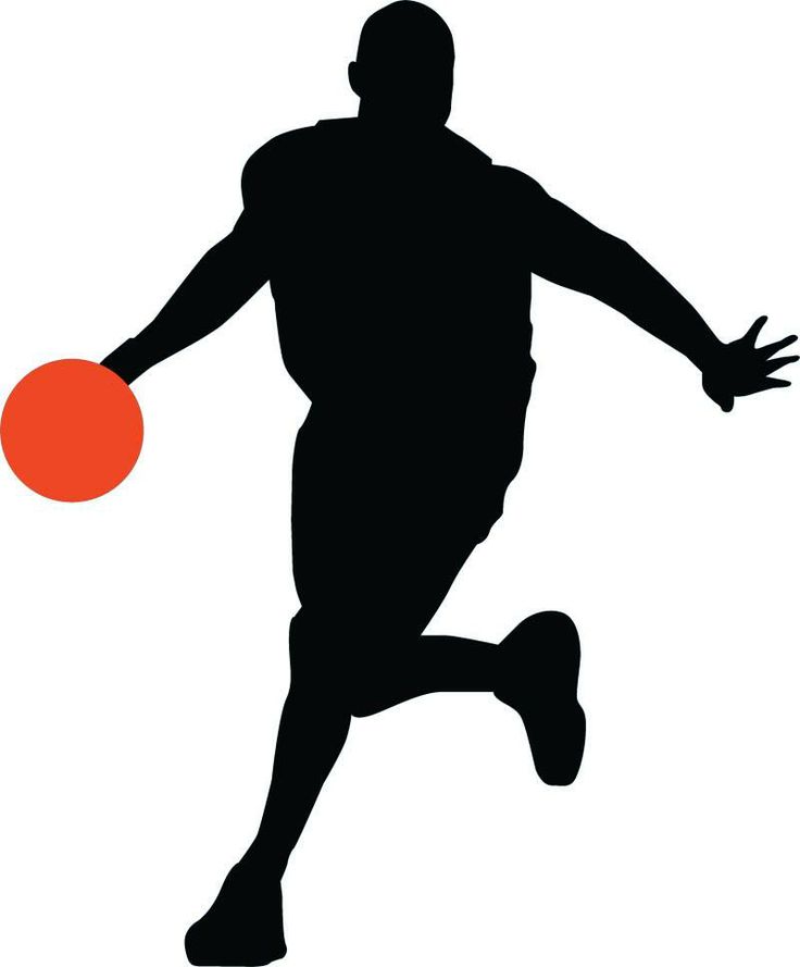 736x889 Girl Basketball Players Clipart