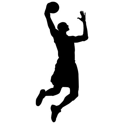 Girl Playing Basketball Silhouette at GetDrawings | Free download