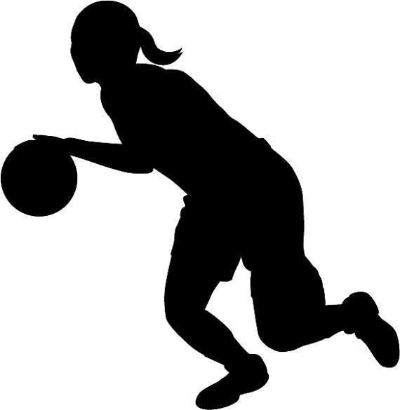 570x585 Instant Download Girl Basketball Player 1 Graphicfxdesigns
