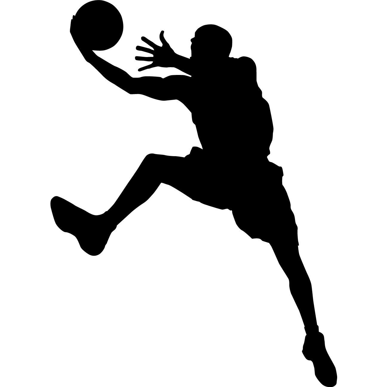 Girl Playing Basketball Silhouette at GetDrawings | Free download