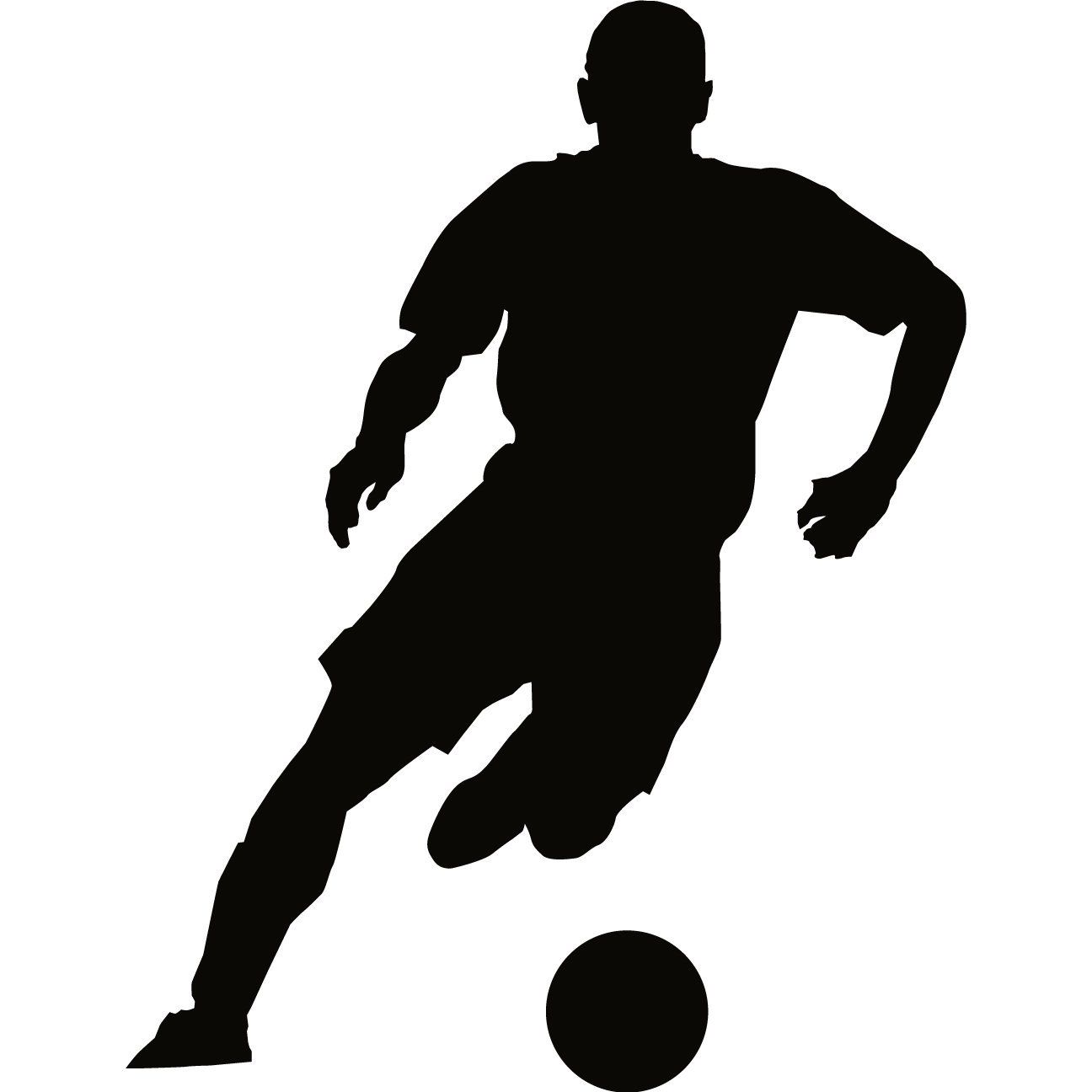 1296x1296 Girl Soccer Silhouette