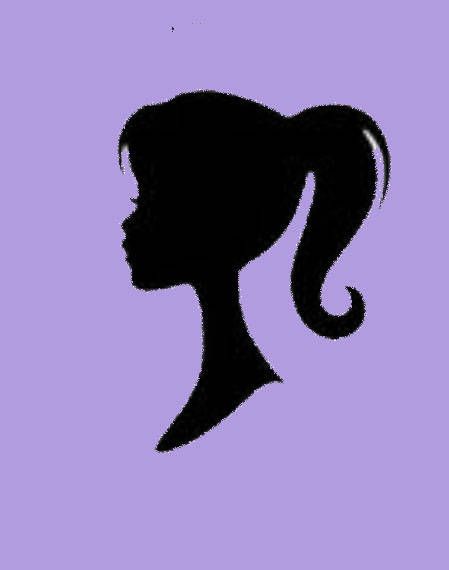 449x570 Girl With Ponytail Silhouette Svg File Is Included. You Must Have