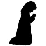 150x150 Prayer Silhouettes ~ Karen's Whimsy