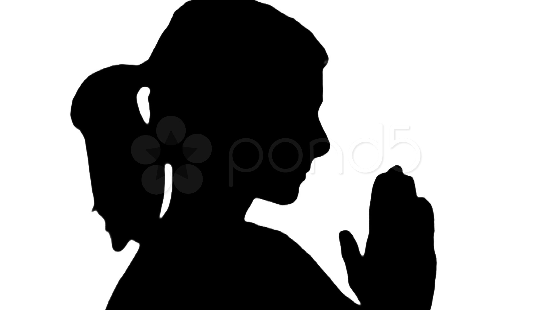 1920x1080 Stock Video Woman Praying White