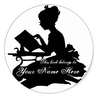 324x324 Girl Silhouette Stickers Amp Labels Zazzle Uk