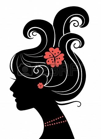 329x450 Silhueta Fashion Illustration Girl Silhouette