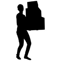 200x200 Silhouette Silhouettes Woman Women Lady Ladies Human People Person