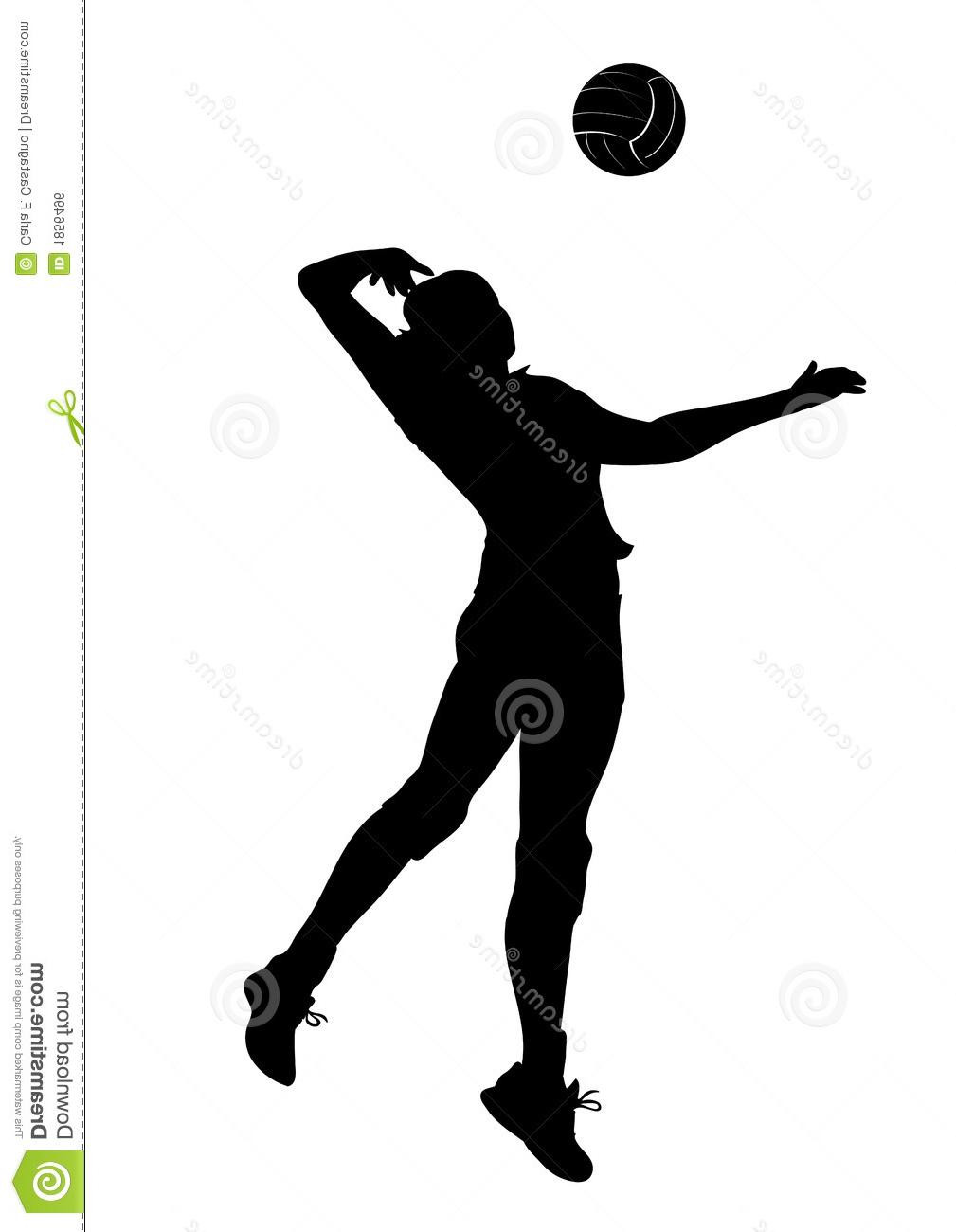 1009x1300 Unique Volleyball Girl Silhouette Vector File Free Clip Art Bright