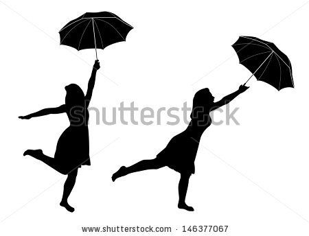 450x344 Images Of Silhouettes Of Children In Rain Silhouettes Of Girl