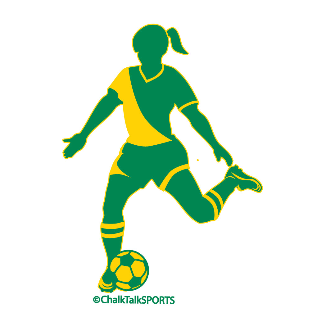 1050x1050 Girl Soccer Player Silhouette Clipart Panda