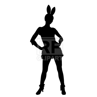 Girl Standing Silhouette