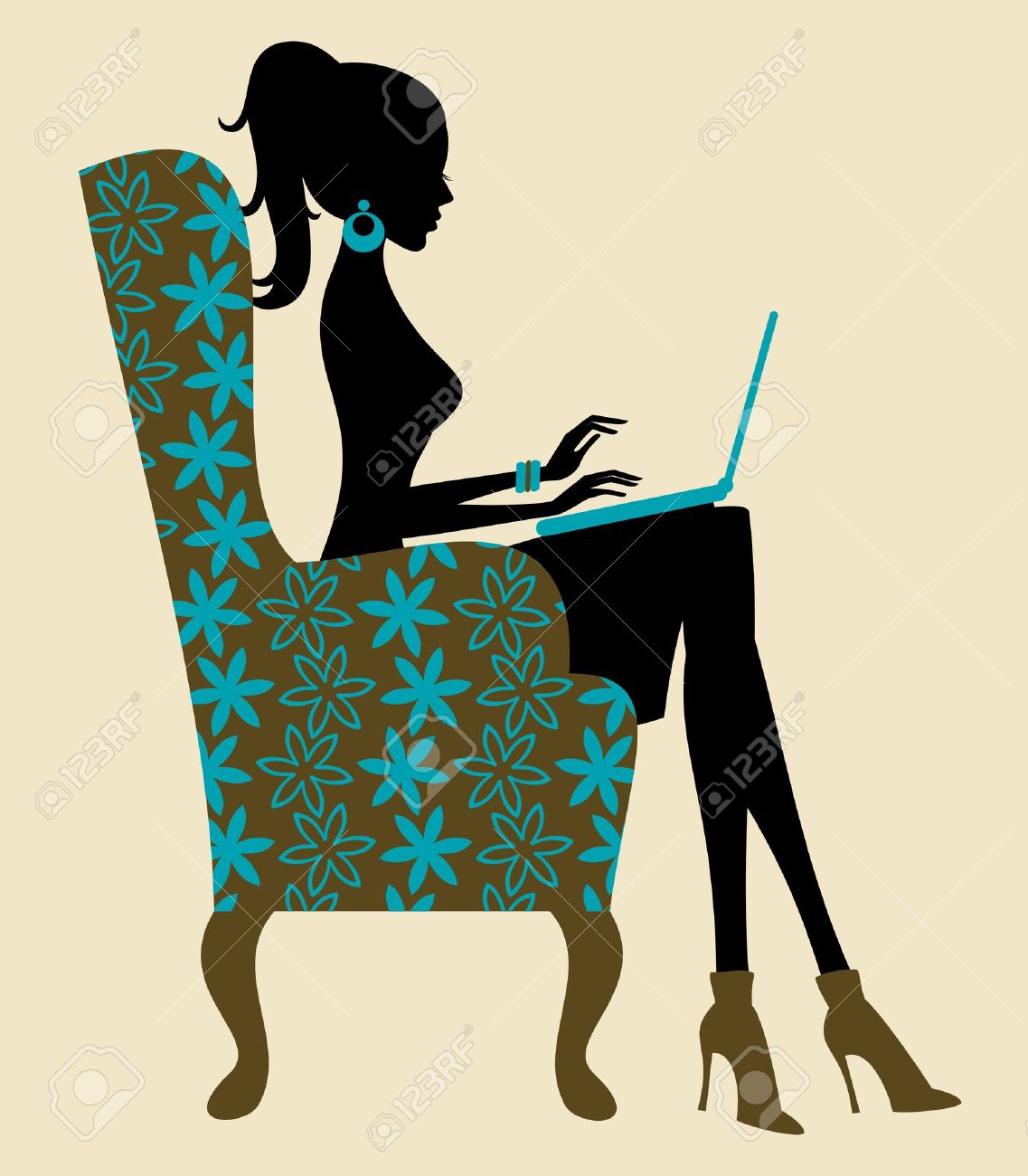 1137x1300 Girl Pony Tail Clipart Silhouette Collection