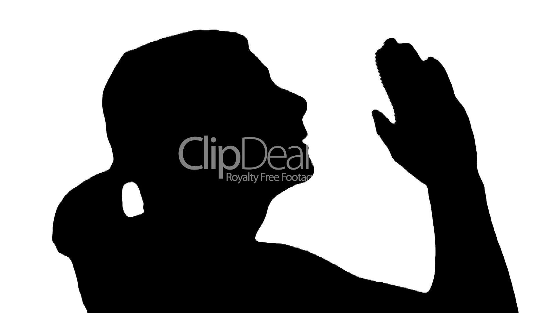 1920x1080 Silhouette Einer Betenden Frau Royalty Free Video And Stock Footage