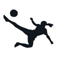 200x200 Volleyball Silhouette Graphics Silhouette Clip Art