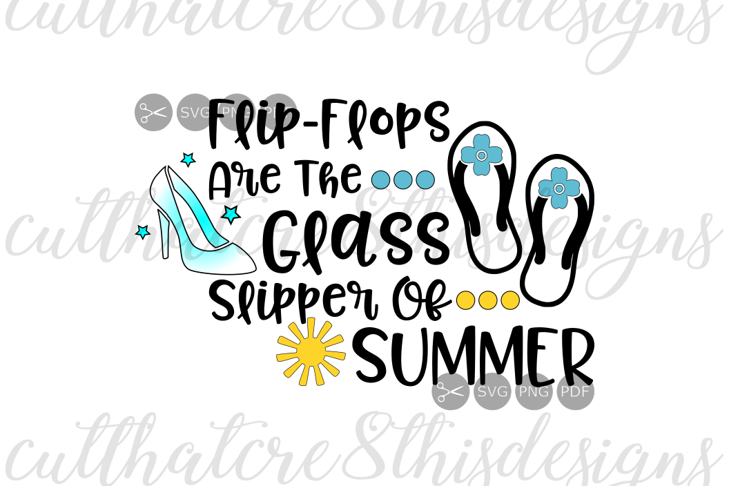 1056x704 Flip Flops The Glass Slipper Of Summer, Design Bundles
