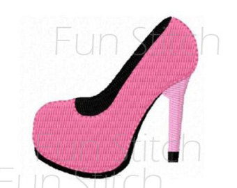 340x270 High Heel Shoe Pump Cinderella Glass Slipper Stiletto Silhouette