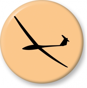 300x303 Small Glider Silhouette