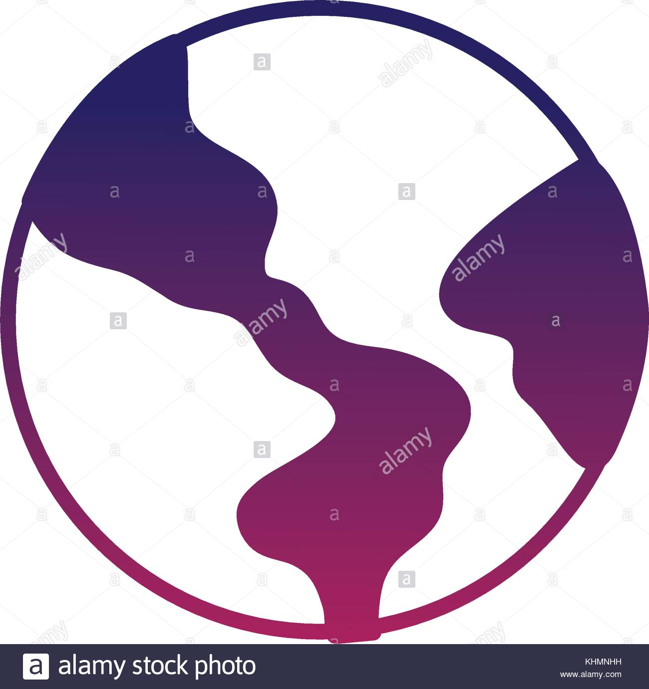 1300x1381 Silhouette Global Earth Planet Geography With Ocean Vector Stock